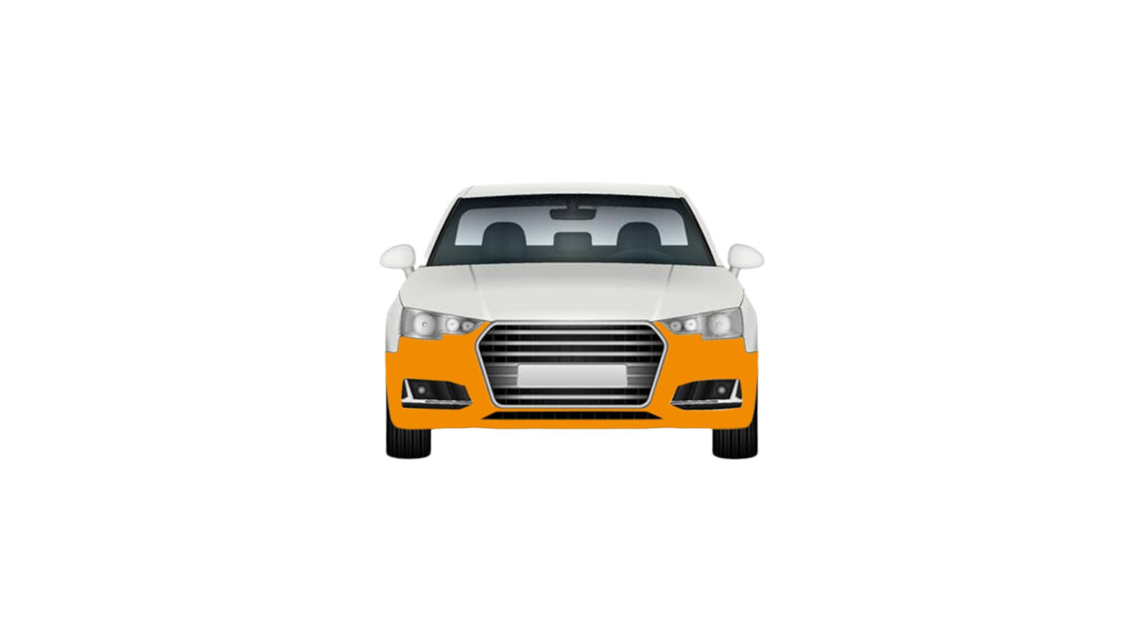 CAR FRONT BUMPER PANEL PAINTING