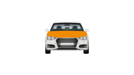 Hyundai SantaFE CNG — CAR HOOD (BONNET) PANEL PAINTING