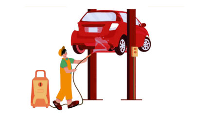 Hyundai Verna Fluidic CNG — CAR UNDER CHASSIS WASH