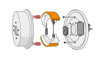 Hyundai Xcent CNG — REAR BRAKE LINER REPLACE