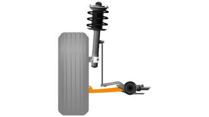 Hyundai Verna CNG — FRONT LOWER ARM REPLACE