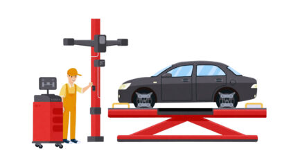 Hyundai Sonata Embera CNG — WHEEL ALIGNMENT